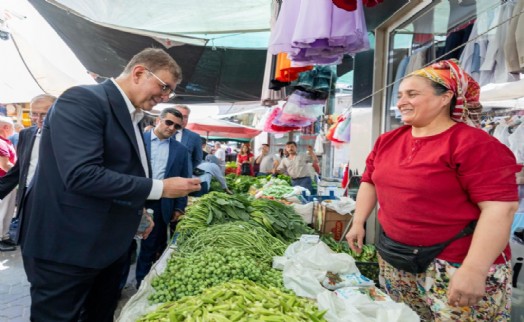 Başkan Tugay'ın Tire mesaisi
