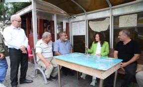 Başkan Ünsal’dan taksi duraklarına bayram ziyareti