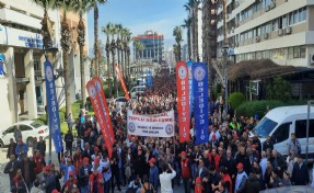 Belediye-İş sendika yöneticilerinden İzmir çıkarması