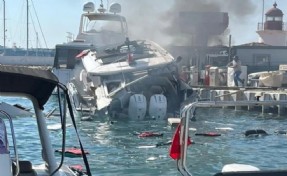 Bodrum'da patlayan lüks teknenin sahibi ünlü iş insanı çıktı!