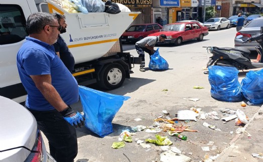 Buca'daki grevin 5'inci gününde Büyükşehir'den müdahale