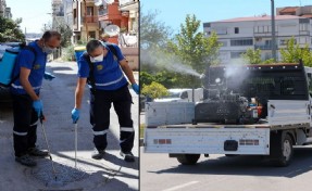 Buca’da 24 saat kesintisiz ilaçlama yaz boyu sürecek