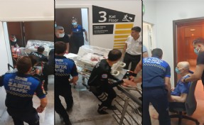 Büyükşehir Zabıtası yangında seferber oldu