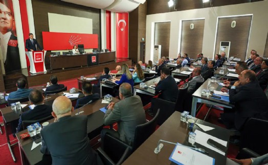 CHP'de 81 il başkanı Genel Merkez'de toplandı: 'Kurultay davası' ile ilgili açıklama