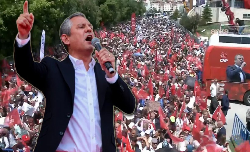 CHP 14 yıl sonra Bayburt mitinginde: Özel, Erdoğan'a seslendi