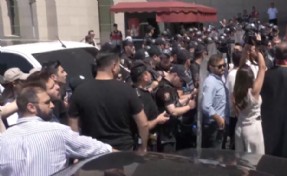Çağlayan karıştı: Avukatların 'Pehlivan' protestosuna polis müdahalesi
