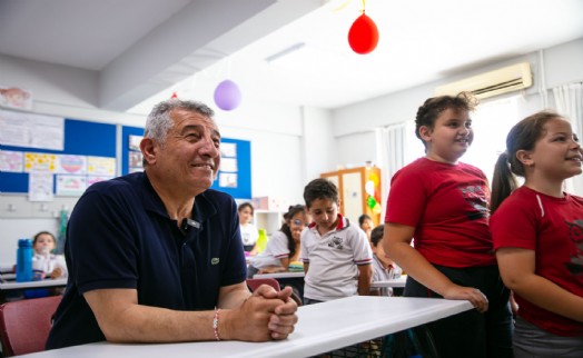 Çocuklardan Başkan Günay’a mektup: Günay duygu dolu anlar yaşadı