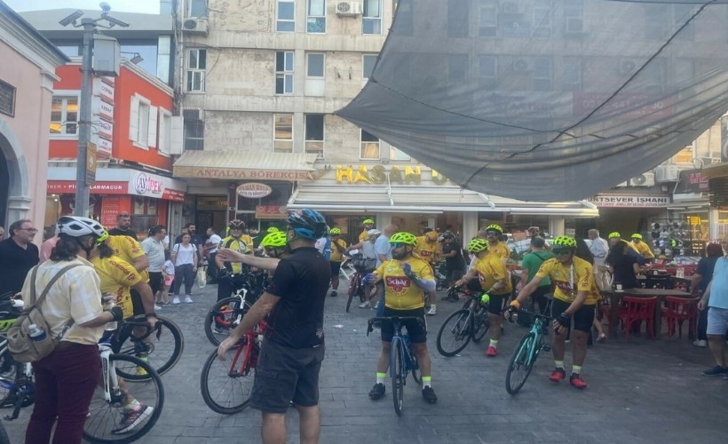 Çölyaklılar için Kocaeli'nden İzmir'e pedal bastılar