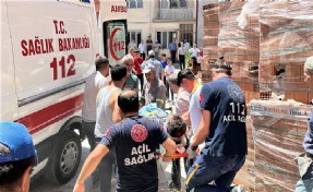 Elektrik akımına kapılan işçi ağır yaralandı
