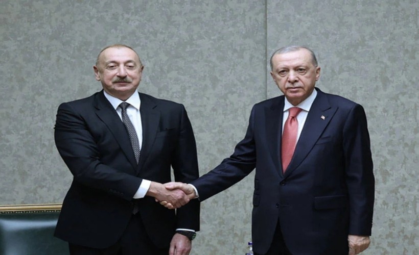 Erdoğan, Azerbaycan Cumhurbaşkanı Aliyev ile görüştü