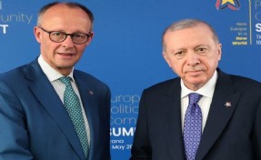 Erdoğan ile Almanya Başbakanı Merz görüştü