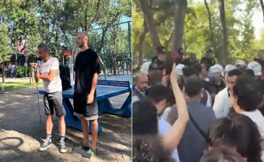 Etkinliğe polis ablukası: İrfan Değirmenci gözaltına alındı