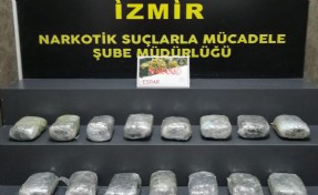 İhbar sonrası otomobilden 11 kilo 'zehir' çıktı!