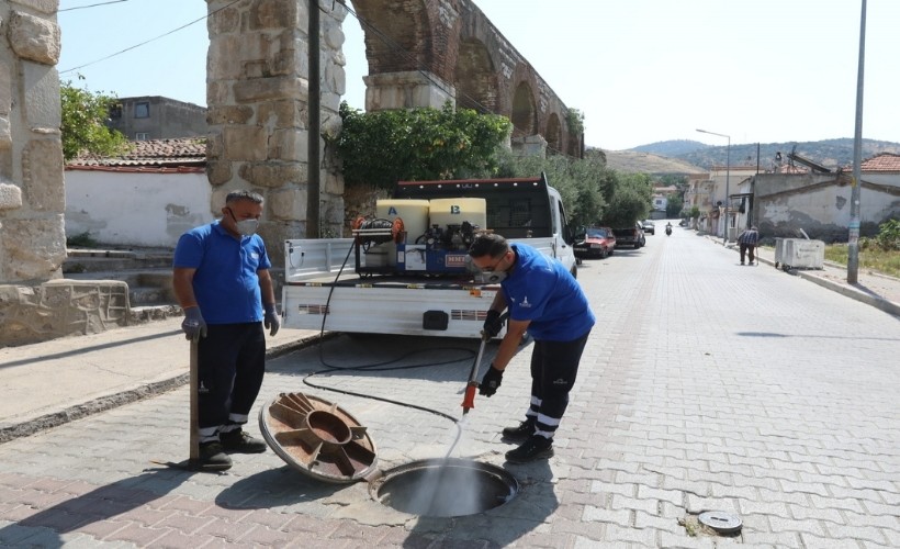 İzBB ile Efes Selçuk iş birliğiyle haşerelere karşı temizlik: Ekiplerden yoğun mesai