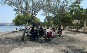 İzmir'deki piknik alanlarında 'bayram' yoğunluğu
