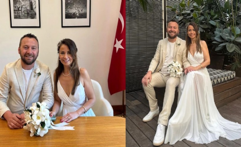 İzmirli gazeteci Ümit Kartal dünyaevine girdi