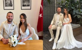 İzmirli gazeteci Ümit Kartal dünyaevine girdi
