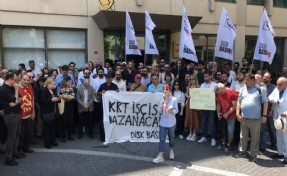 KRT'de direniş 5. gününde: Gazeteciler mücadeleyi büyütmekte kararlı