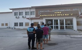 Kaçak kazı yaptılar, ekiplerden kaçamadılar!