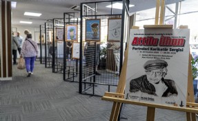 Karşıyaka’da Attila İlhan’ın 100. yaşına özel karikatür sergisi