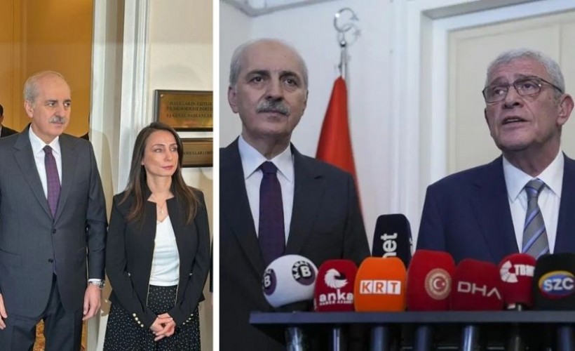 Kurtulmuş'tan DEM ve İYİ Parti'ye ziyaret