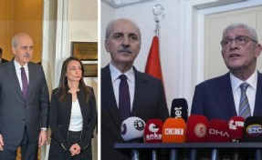 Kurtulmuş'tan DEM ve İYİ Parti'ye ziyaret