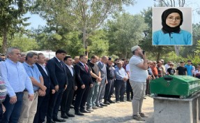 Marmaris'teki depremin acı kaybı Afra Nur son yolcuğuna uğurlandı