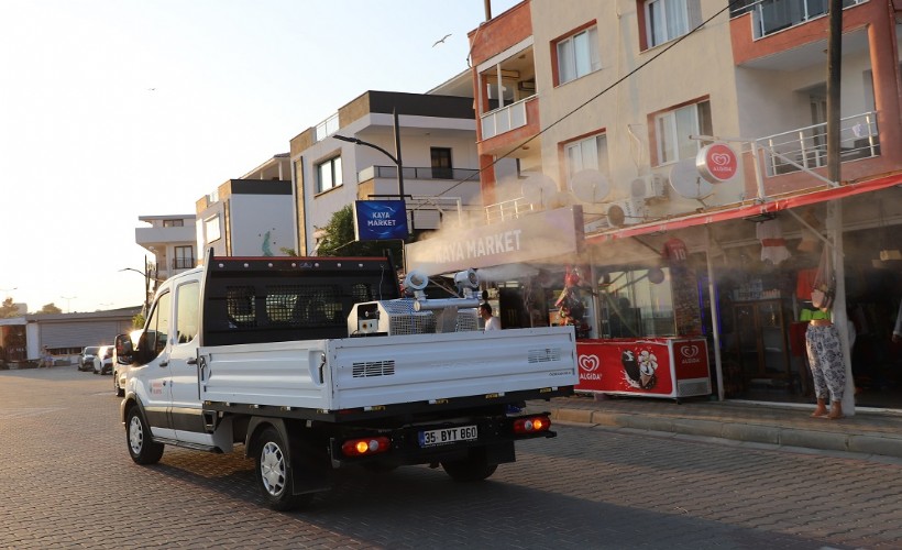 Menderes'te ilaçlama seferberliğinden 2. etap zamanı