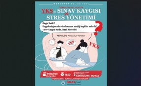 Menderes’te öğrenci ve velilere sınav stresi desteği