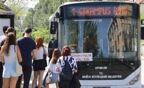 Muğla'da Menteşe-Akyaka hattında da ulaşım öğrenciye 1 lira