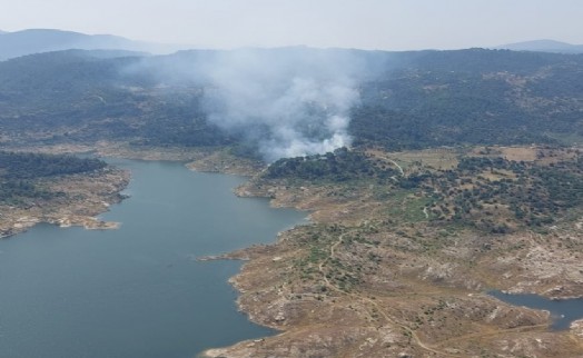 Muğla'da yangın alarmı! 2 hektarlık alan zarar gördü