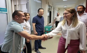 Mutlu’dan geleneksel bayram ziyareti: Belediye birimlerinde bayramlaşma mesaisi