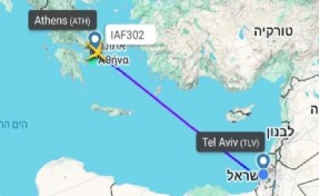 Netanyahu'nun uçağını Yunanistan'a kaçırdılar!