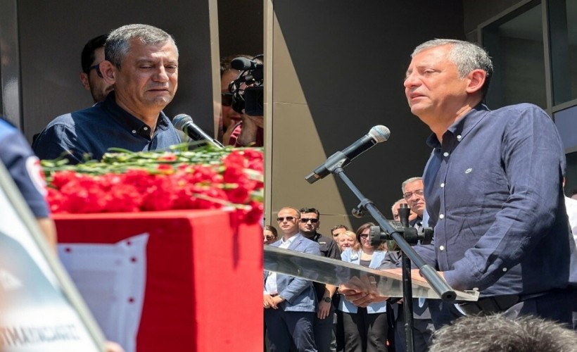 Özgür Özel'den Ferdi Zeyrek'e zor veda: Gözyaşlarına boğuldu