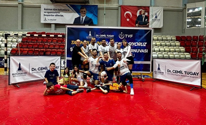Şirketler Arası Voleybol Turnuvası'nda ödüller sahiplerini buldu