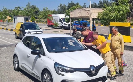 Tatilcilere broşürlü yangın uyarısı