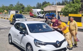 Tatilcilere broşürlü yangın uyarısı
