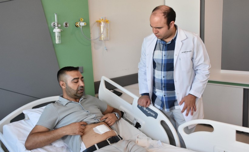 Yeni nesil yöntemle apandisit ameliyatı sonrası ertesi gün işine döndü