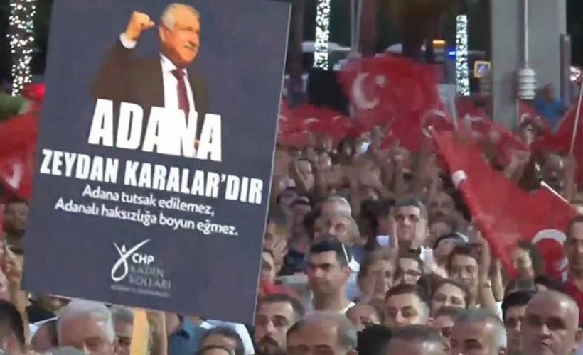 Adana ayakta! Zeydan Karalar'ın tutuklanmasını protesto ediyor