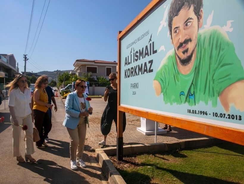 Ali İsmail Korkmaz’ın ölümünün 12. yılında Güzelbahçe’de anma düzenlendi