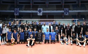 Altekma'da CEV Kupası heyecanı