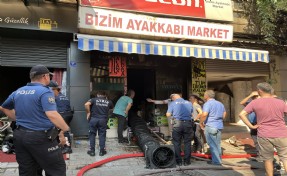 Aydın’da iş yerinde yangın