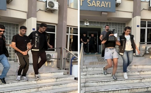Aydın’da otomobilde uyuşturucu ile yakalanan 2 şüpheli tutuklandı