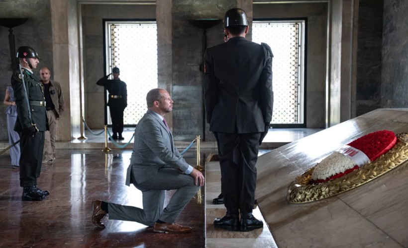 Belçikalı bakan gündem olan görüntü sonrası Anıtkabir açıklaması