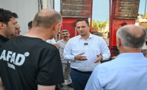Bornova Belediyesi'nden olası yangınlara hazırlık: 'TOMA'lar testten geçti!
