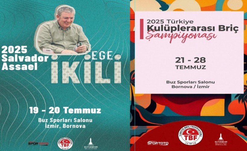 Briç heyecanı İzmir’de yaşanacak