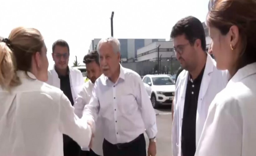 Bülent Arınç'tan Murat Çalık'a beklenmedik ziyaret