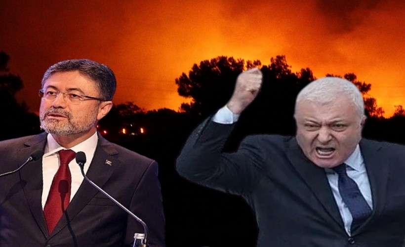 CHP'li Özkan'dan Yumaklı'ya yangın çıkışı: 'İzmirimizin yeşiline kara çaldınız!'