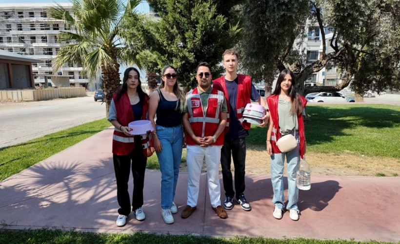 CHP’li gençler can dostları unutmadı