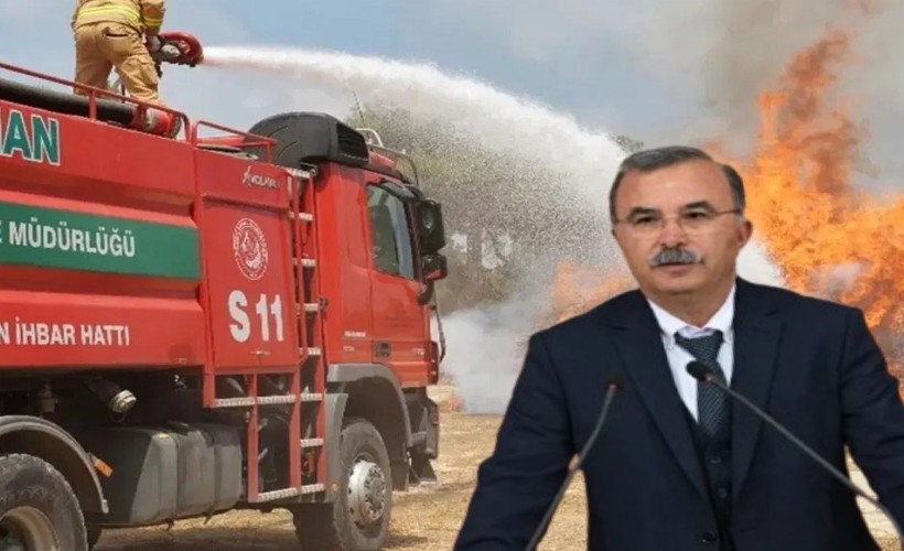 DEM Parti'li Akın, CHP'li belediyeden geri alınan arazözü meclise taşıdı